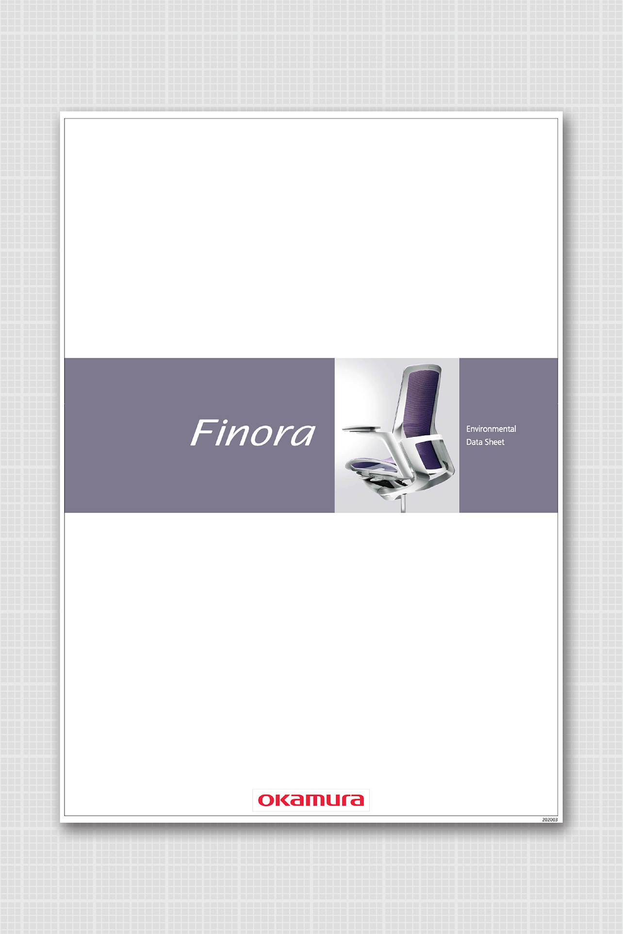 Finora Environmental Data Sheet