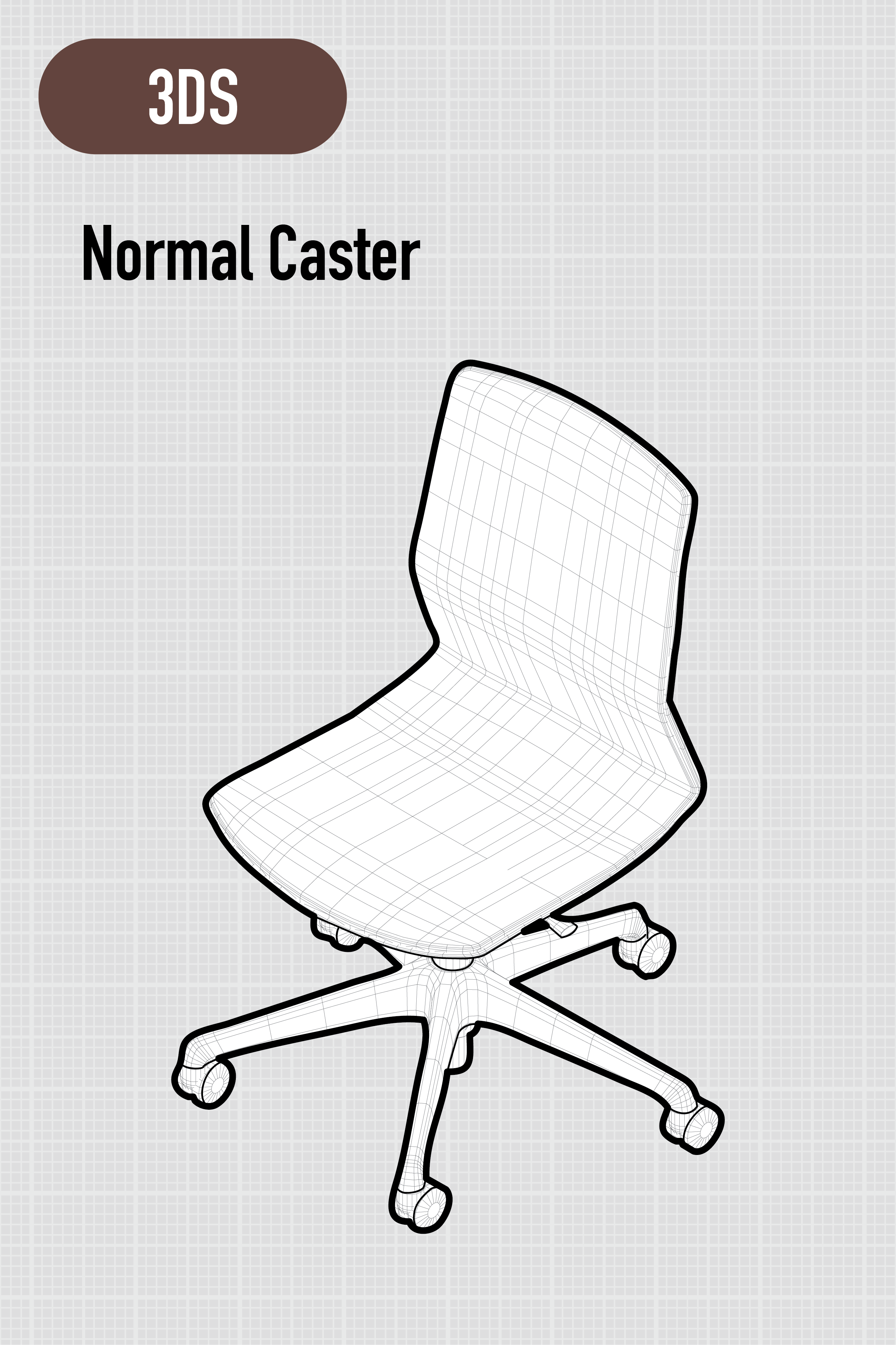 CYNARA | Without Armrest | Normal Casters