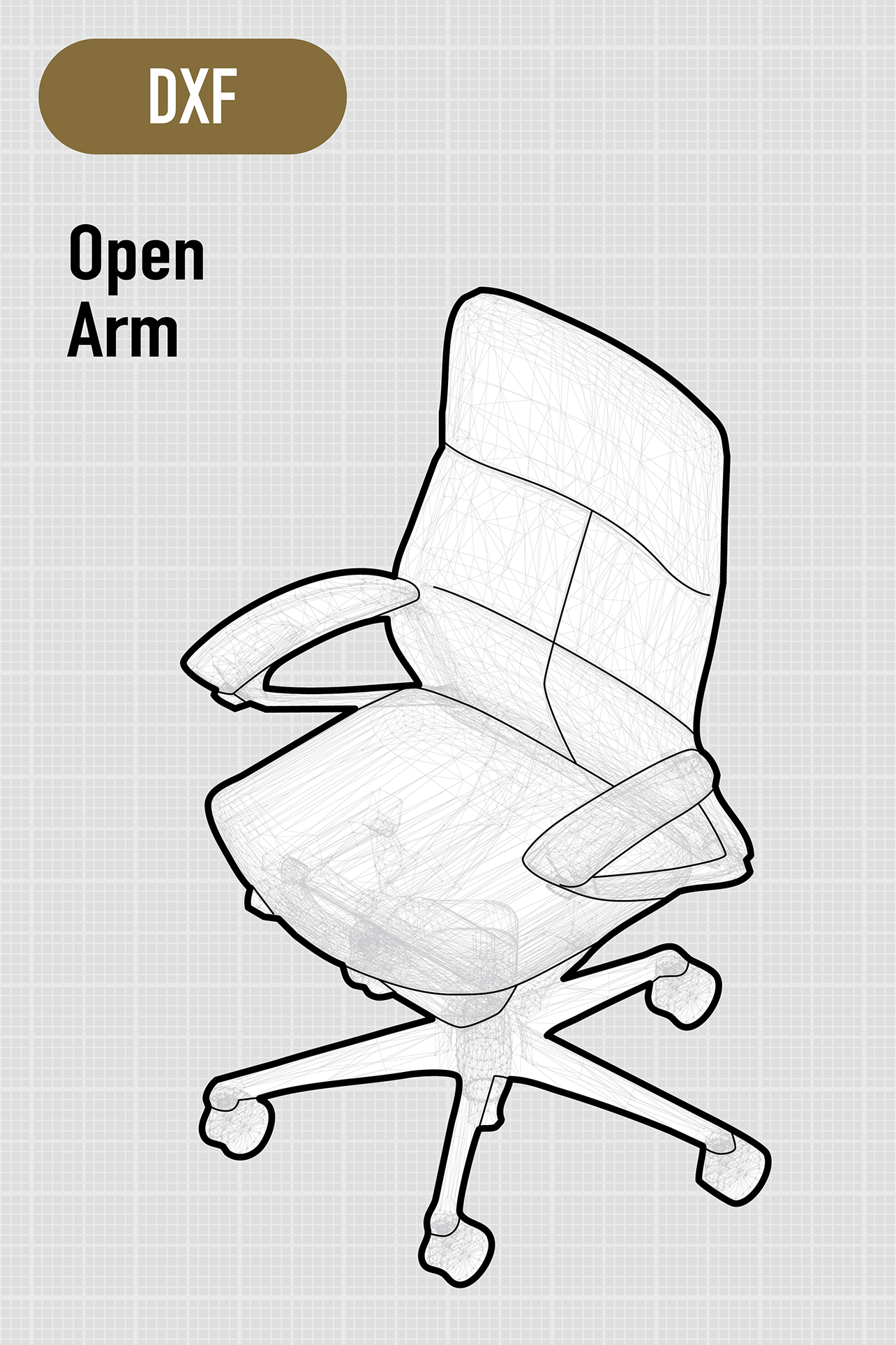 Legender | High Back | Open Armrests