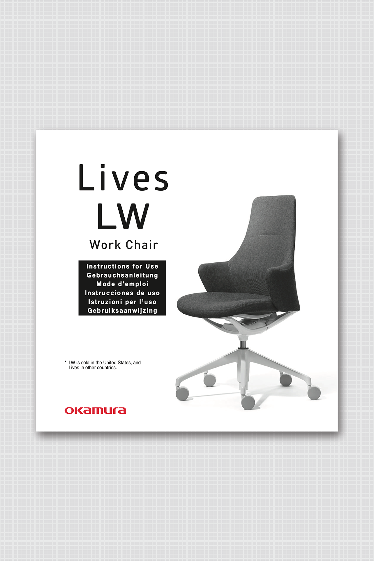 Lives Work Chair Instructions for Use