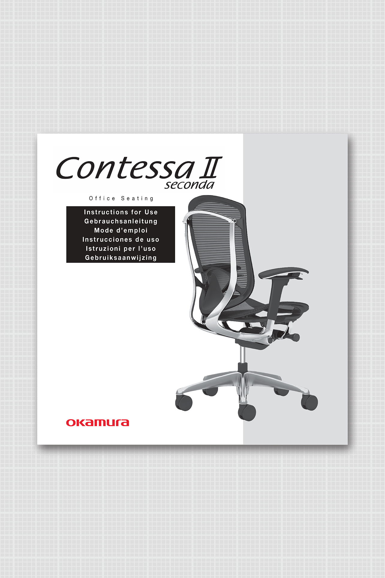 Okamura contessa best sale chair price