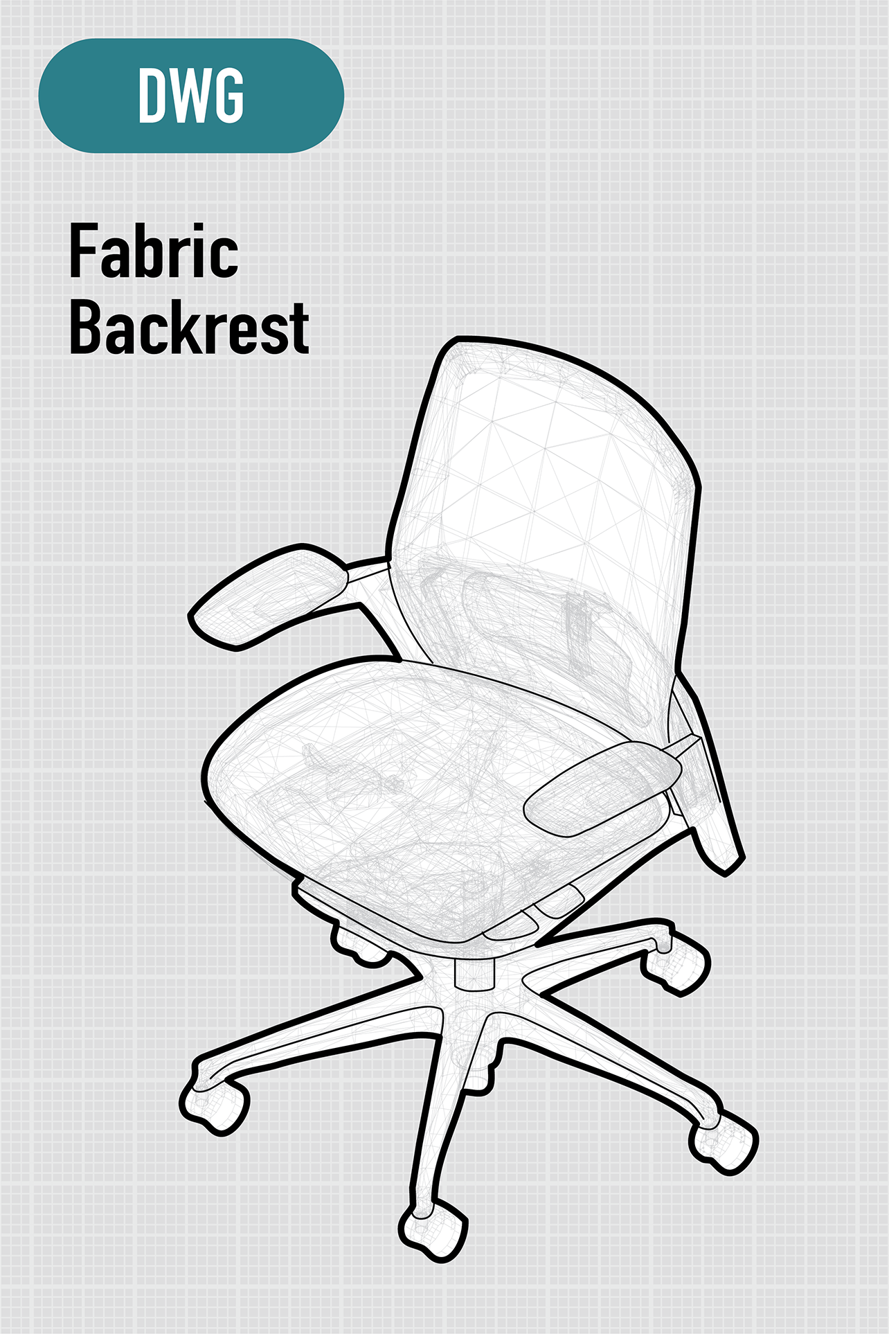 Finora | Middle Back | Fabric Seat