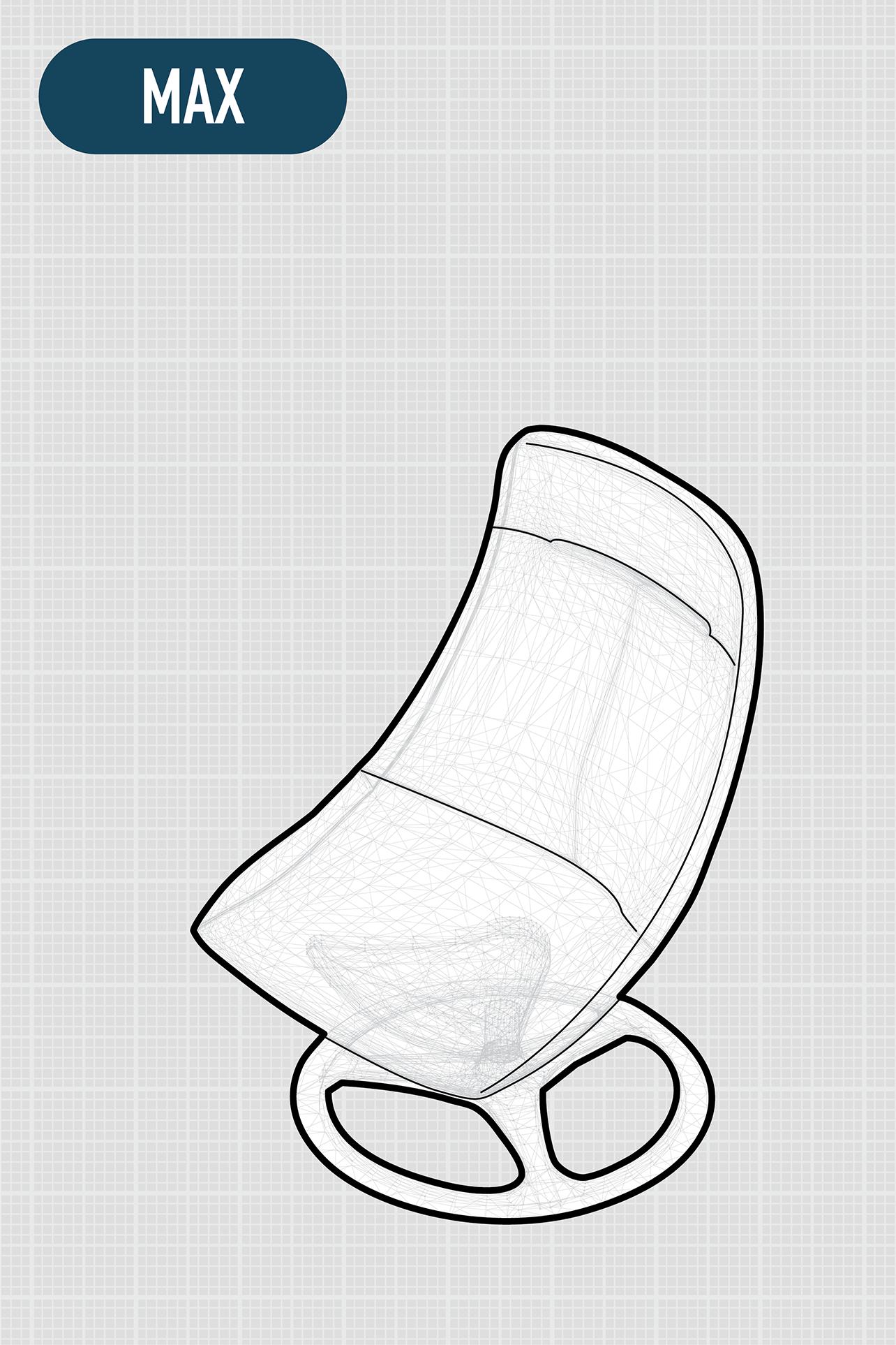 Lives Work Lounge Chair | Middle Back | Ring Base