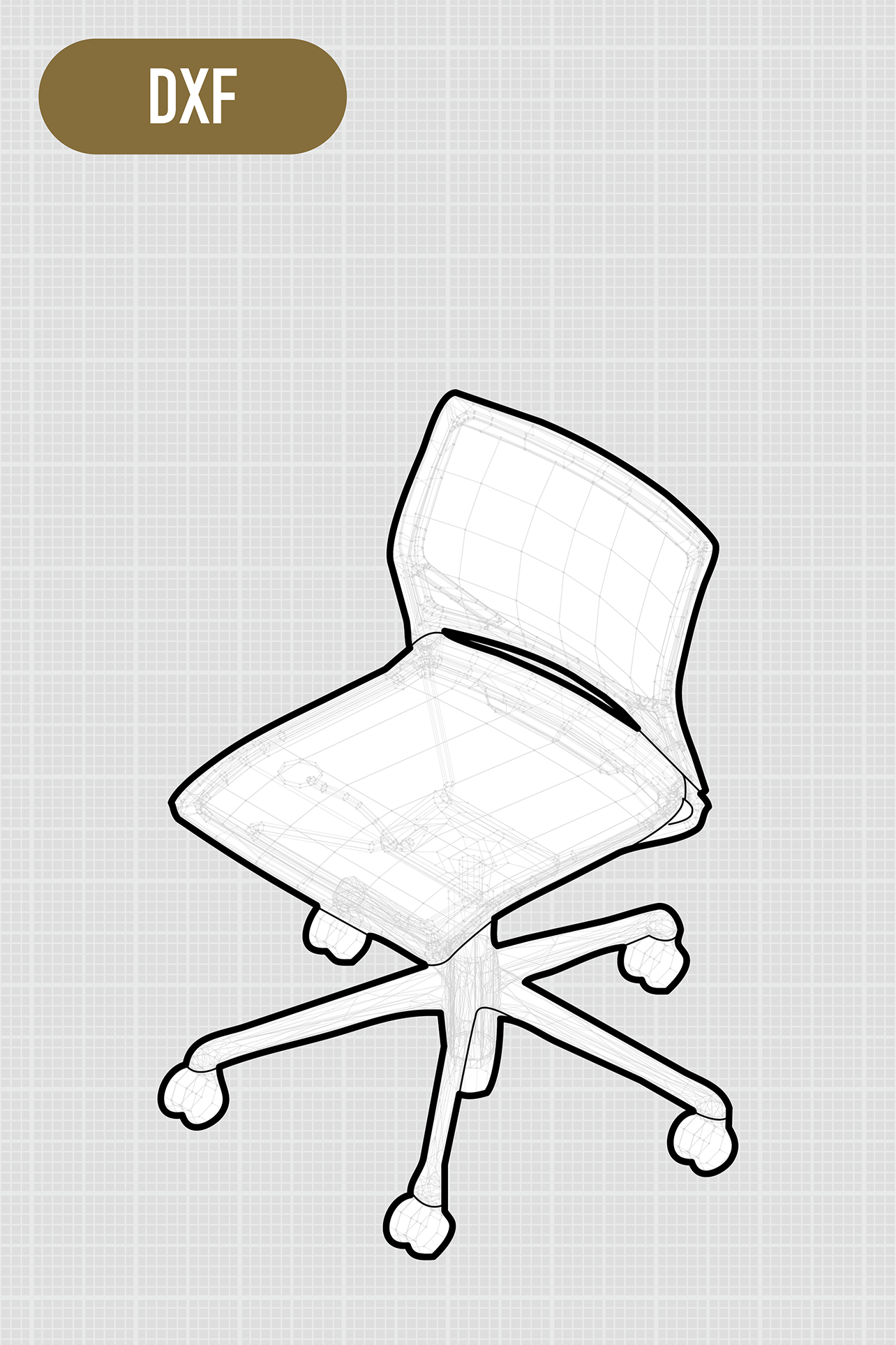 Zart | 5-star Swivel Chair | Without Armrest