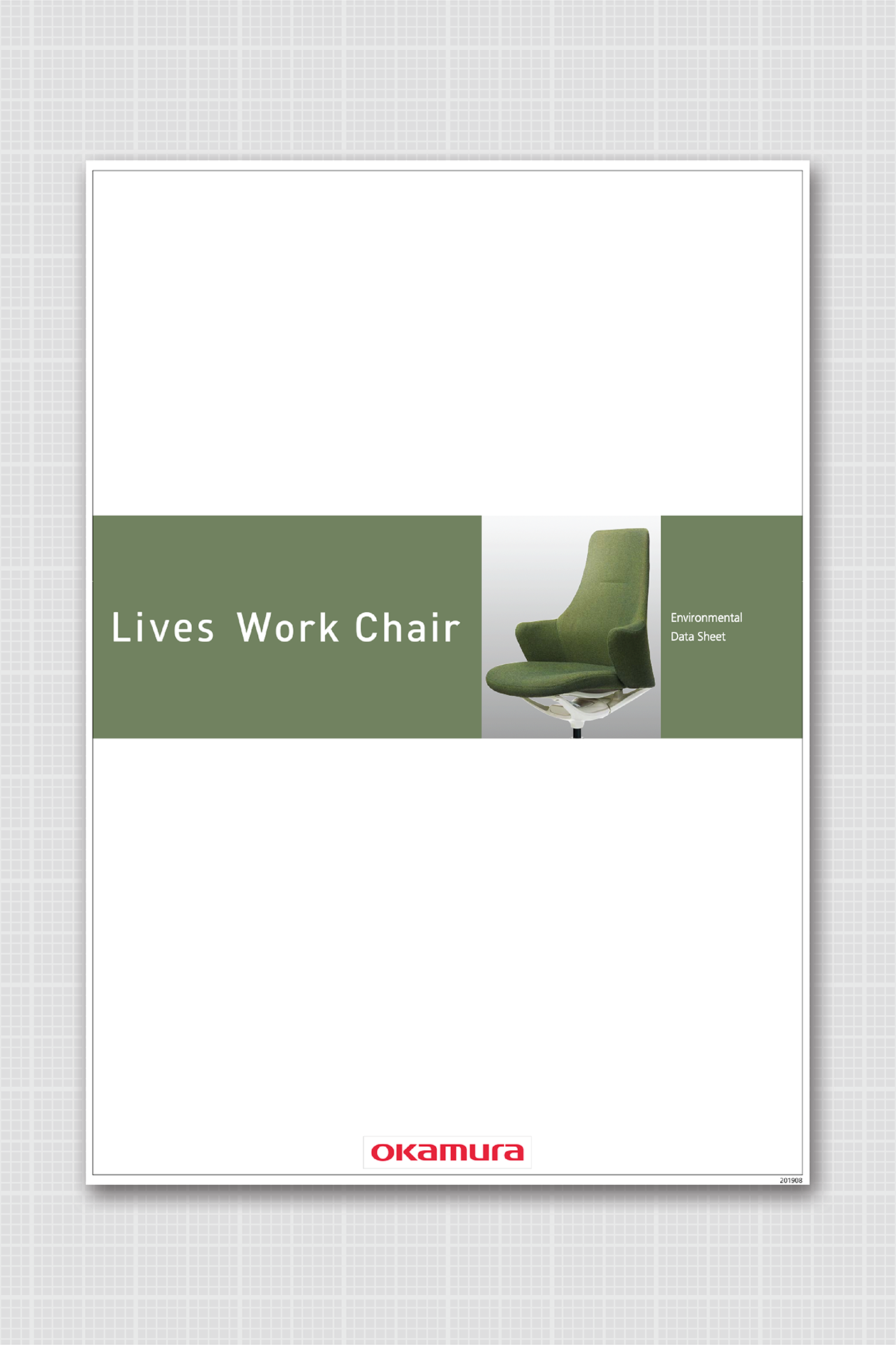 Lives Work Chair Environmental Data Sheet