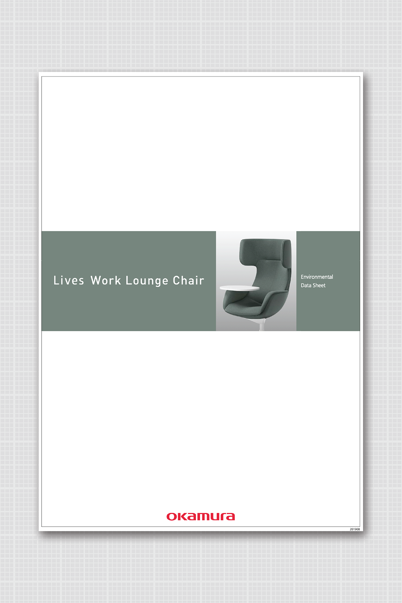 Lives Work Lounge Chair Environmental Data Sheet