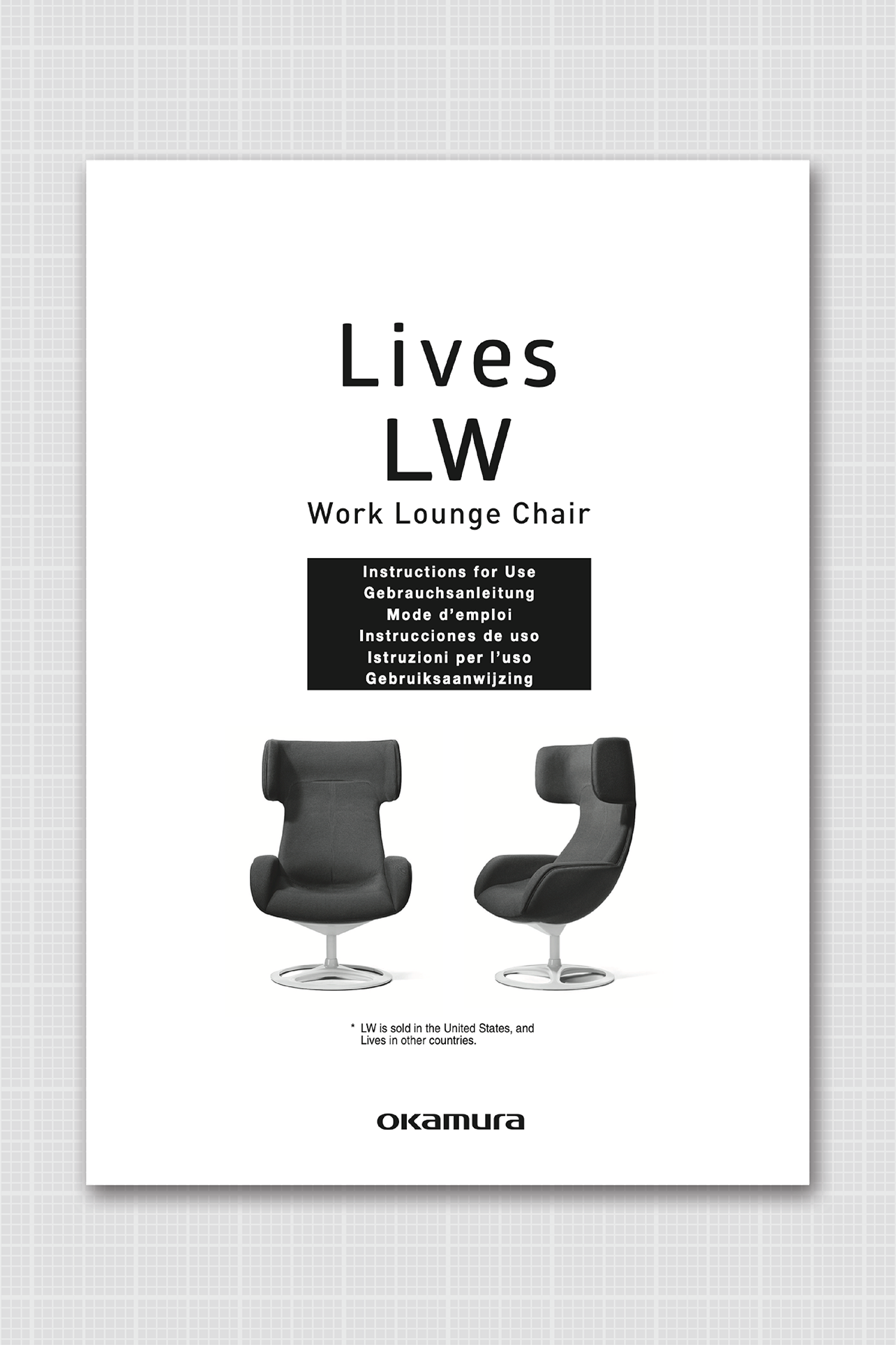 Lives Work Lounge Chair Instructions for Use