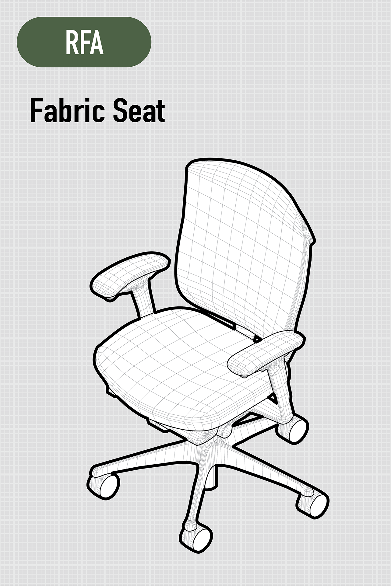 Contessa II | High Back | Fabric Seat