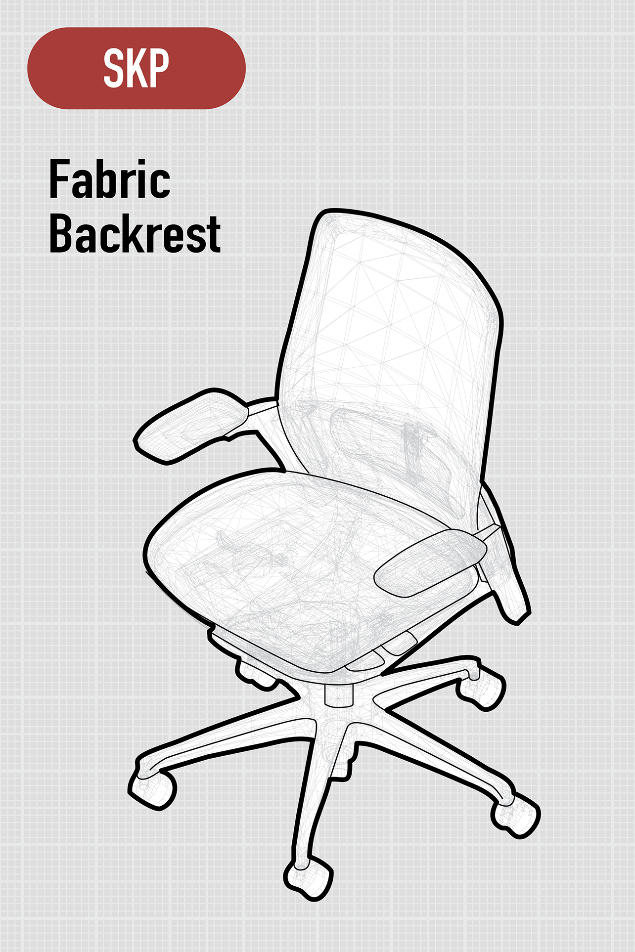 Finora | High Back | Fabric Seat