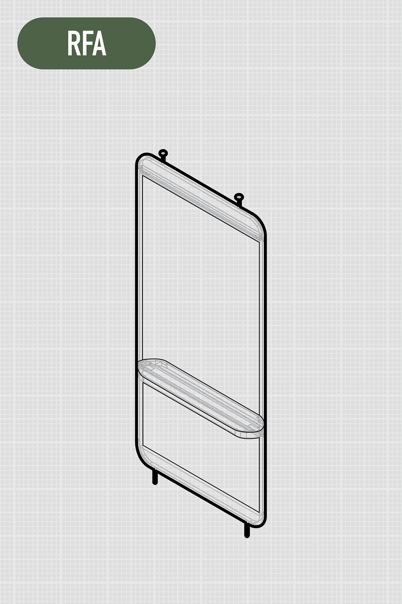 Lives Post + Beam |Fixed Panel | Open + Spandrel