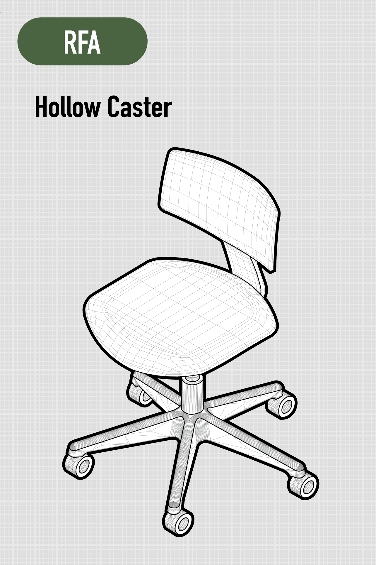 Specere | Without Armrest | Hollow Casters