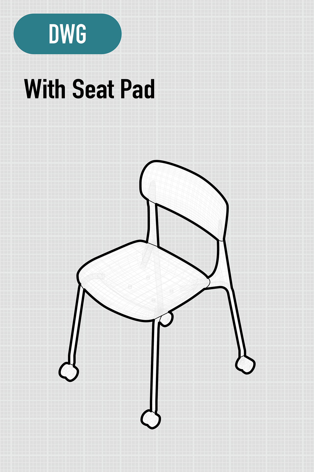 e.n.a. | With Seat Pad | With Caster
