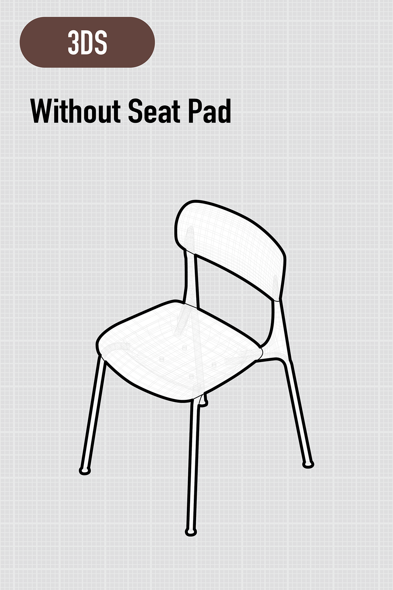 e.n.a. | Without Seat Pad | Without Caster