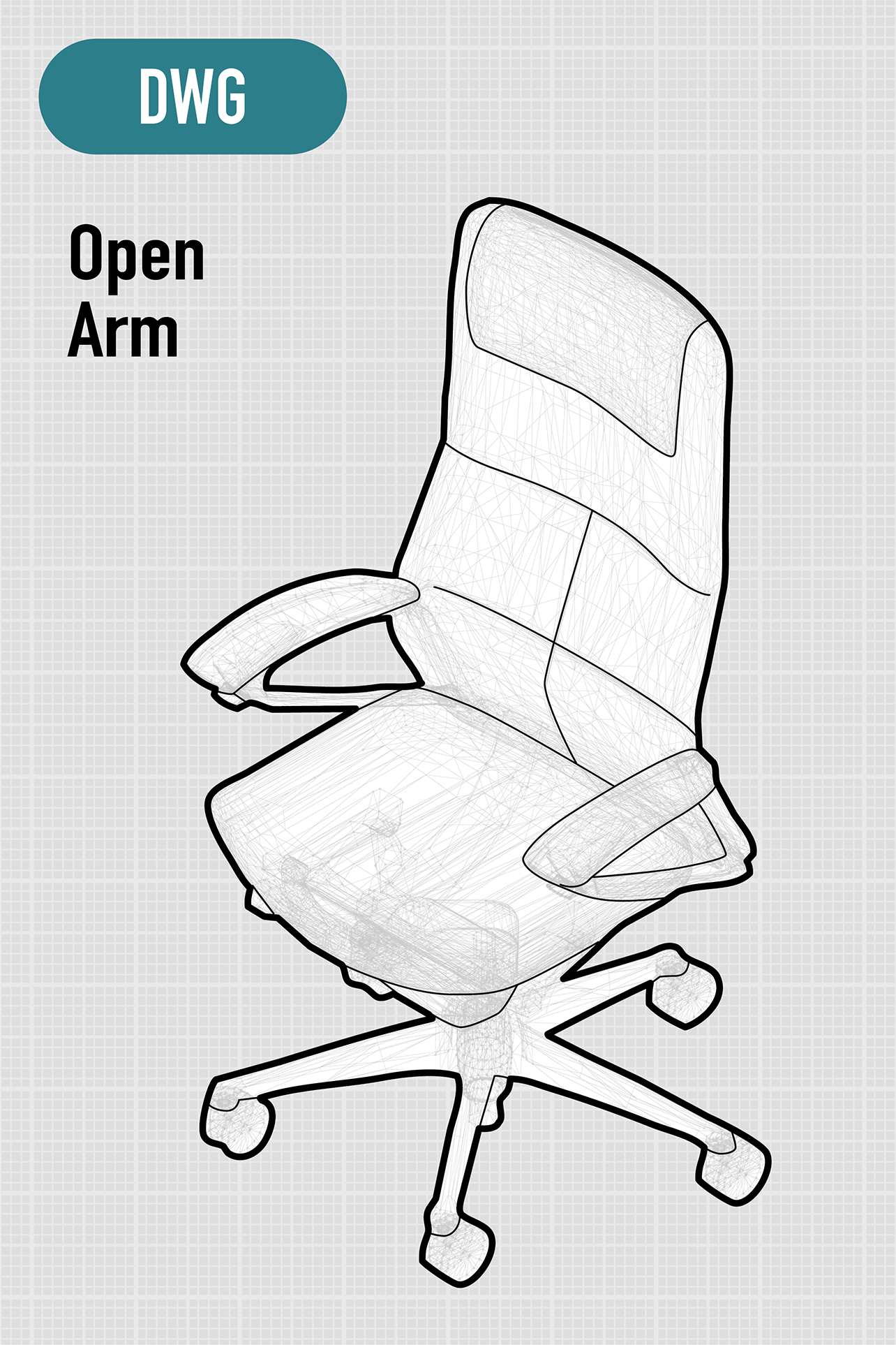 Legender | Extra High Back | Open Armrests