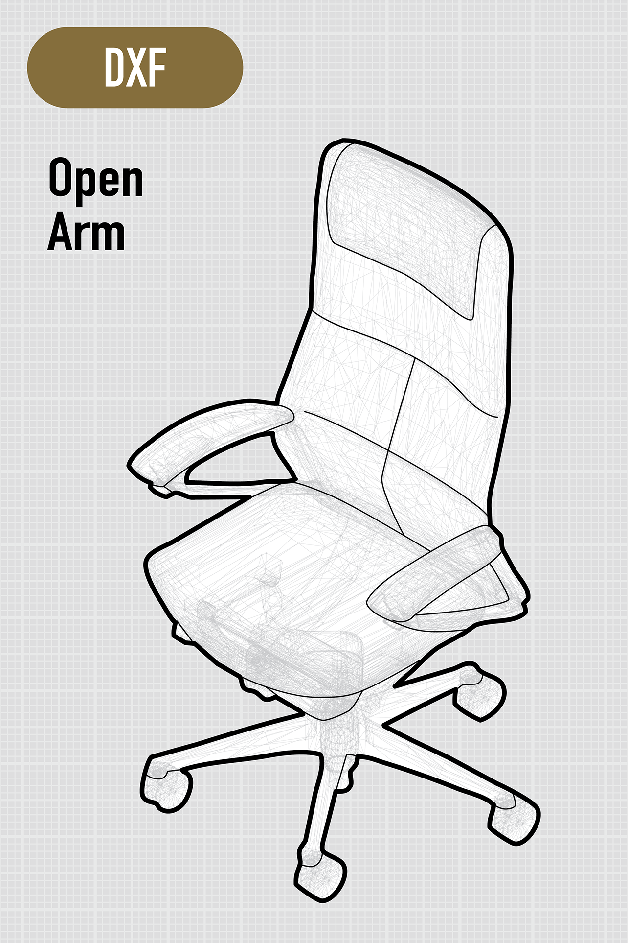 Legender | Extra High Back | Open Armrests