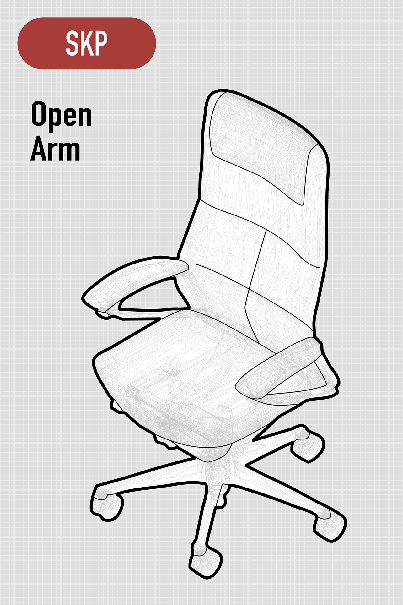 Legender | Extra High Back | Open Armrests