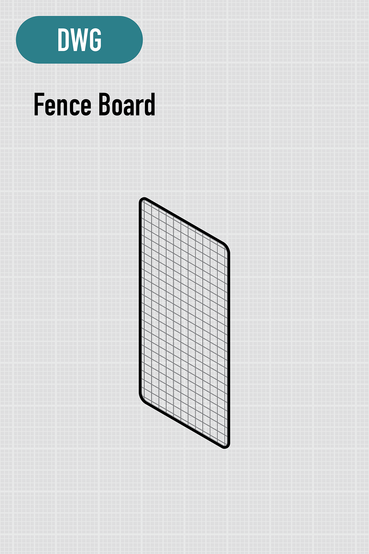 SPRINT | Fence Board | Rectangle