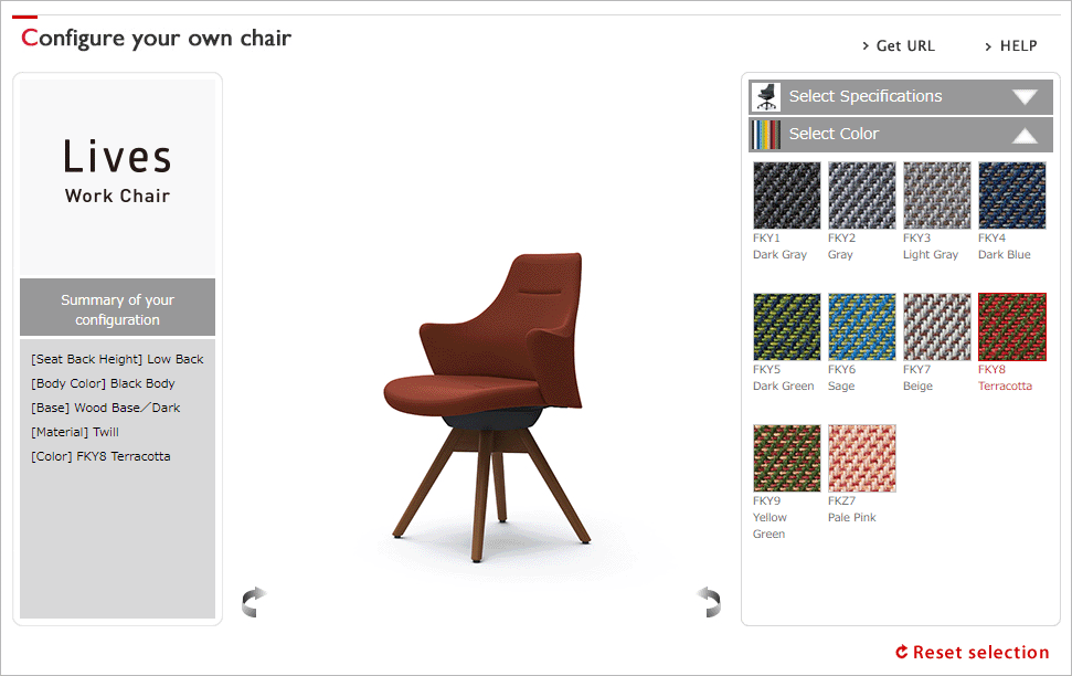 Okamura lives hotsell chair