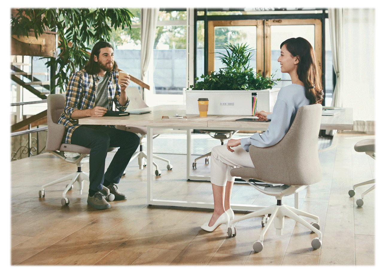 Okamura deals lives chair