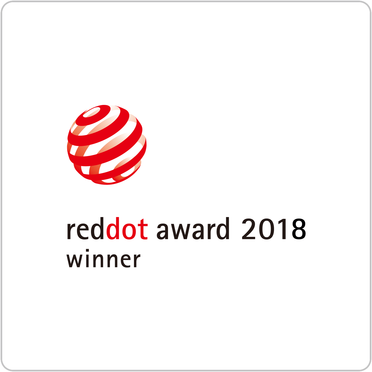 reddot award 2018
