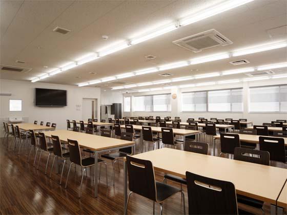 Wada Aircraft Technology Co., Ltd./【Cafeteria area】A cafeteria area designed to be open and relaxed. 