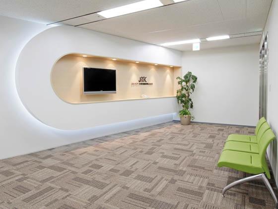 JR Tokai Corporation/【Entrance area】The entrance space provides enhanced office security.