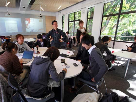 Kaetsu University/【Separate group lectures】Separate group lectures A rich learning environment surrounded by greenery. 