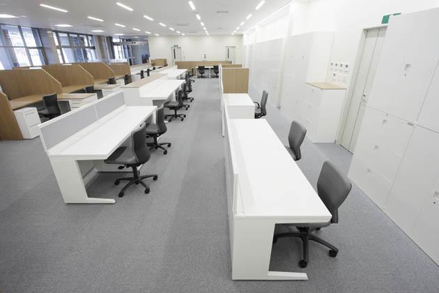 Shimizu Agricultural Cooperative/【Office space】Zoning of the office space that aims to create an environment that is easy to work in