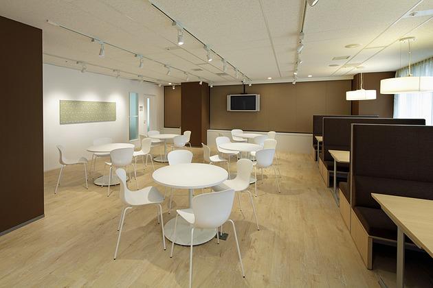 Pharmaceutical company/【Lounge】Informal meetings are also frequently held here.