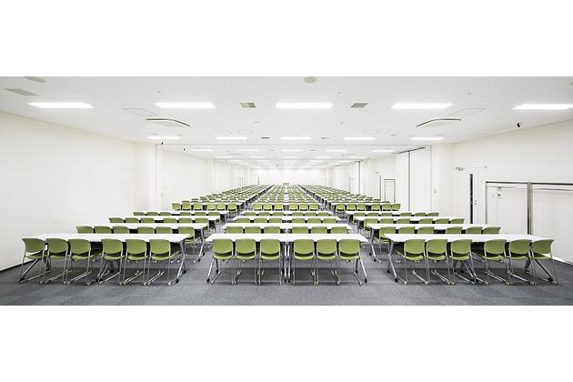 Life Corporation/【Large conference room】Accommodating up to 516 people, it was assumed that this conference room would be used for various purposes.