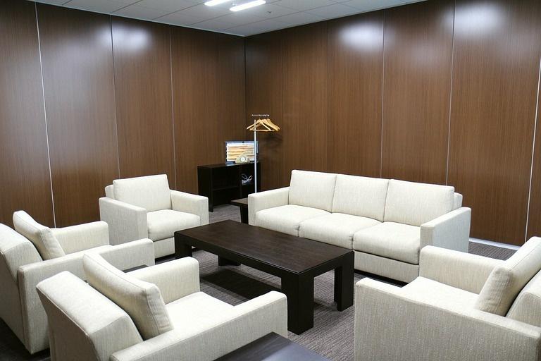 Ebara Foods Industry, Inc./【Reception room】A visitor reception room shared by group companies.