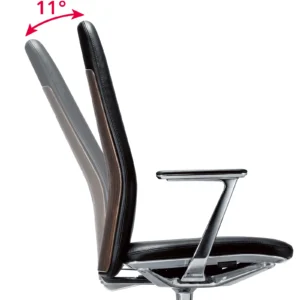 Shibusa 人体工学椅,具有平滑倾斜功能