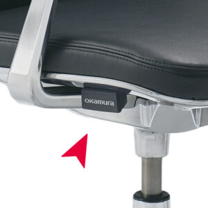 Shibusa 椅子具有可调节扶手装置