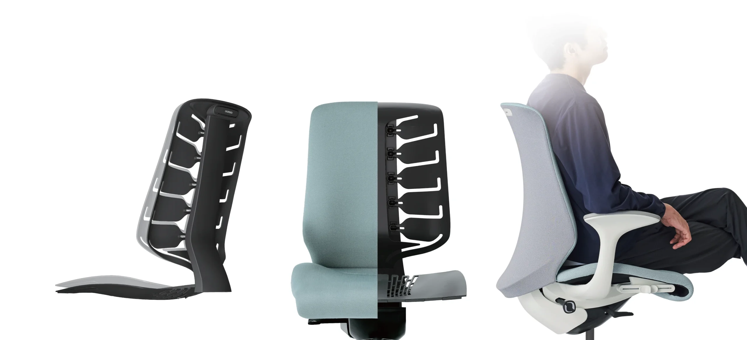 3D Physical Fit Shell that naturally conforms to the physique of the user.