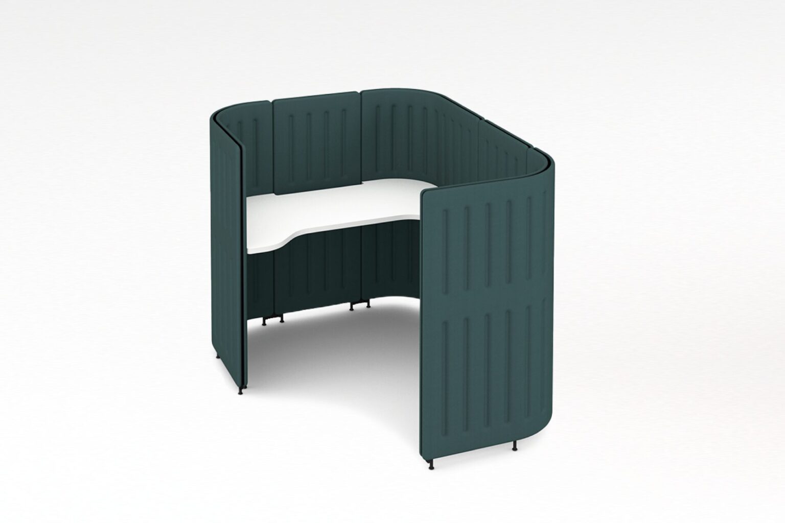 Work Booth Modular Muffle Plus Modular Work Booth System | Okamura