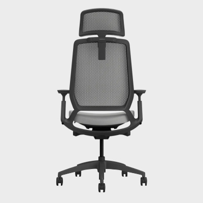 Extra High Back  1D Headrest