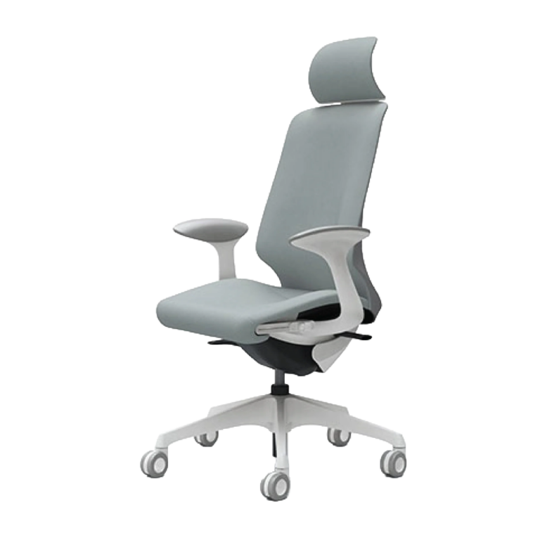 High Back with Headrest<br />
Smooth Fitting Armrest