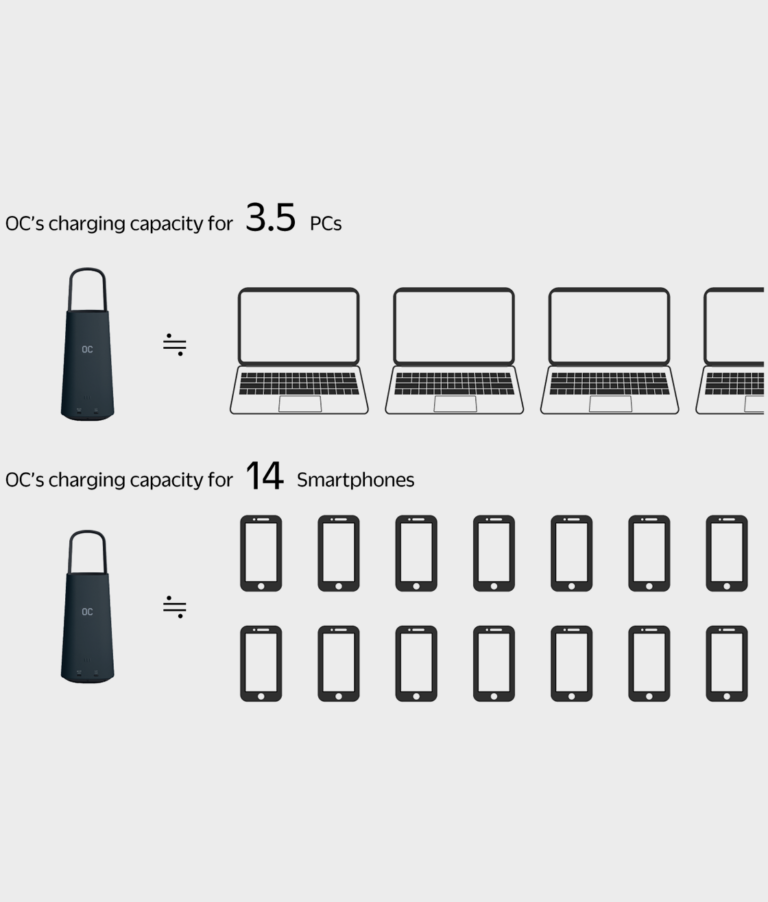 Large-Capacity Portable Battery