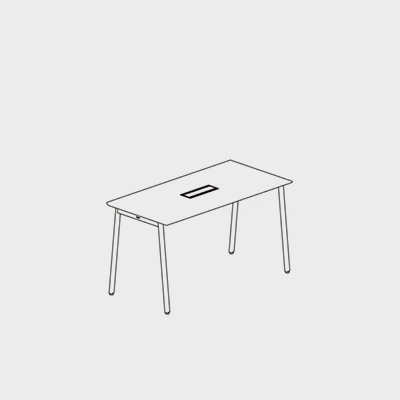 会议桌<br />（标准高度：H1000）