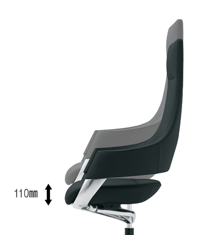 Seat Height Adjustment-Density Cushion