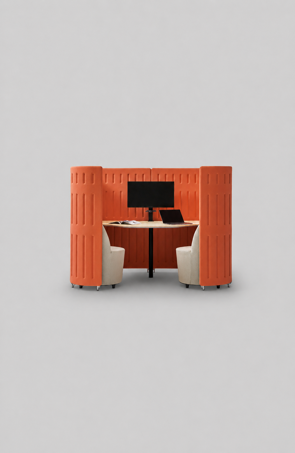オフィス家具 Moff Muffle Plus ｜Modular Work Booth System