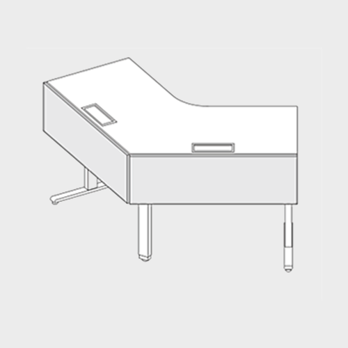 Modesty Panel<br />
For 120° Table